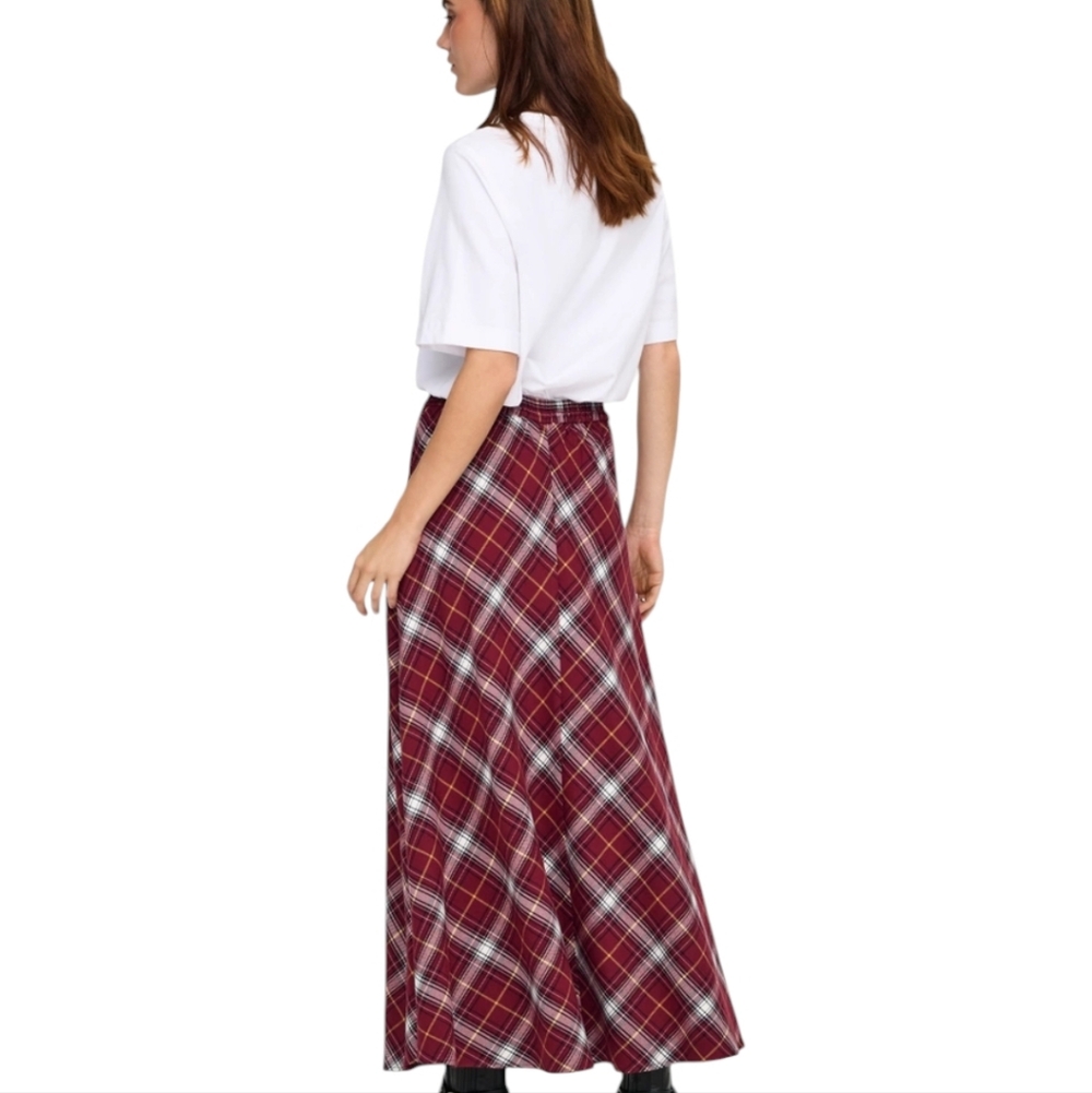 Jessica London Plaid Women's Skirt Size 28W - Picture 2 of 8